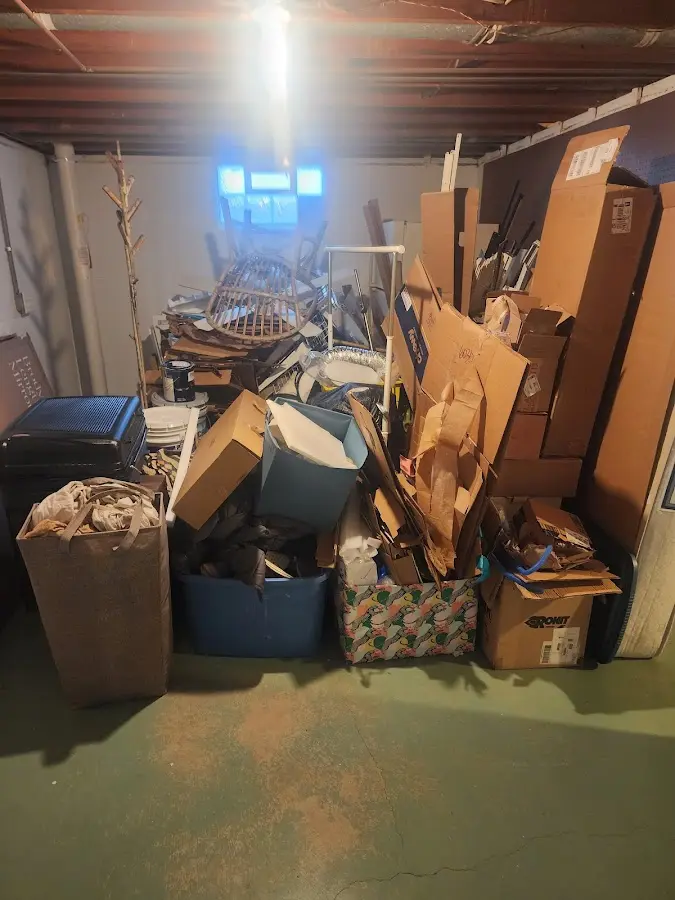 Roll-off dumpster container at job site for Yard Waste Dumpster Rental in Highgrove